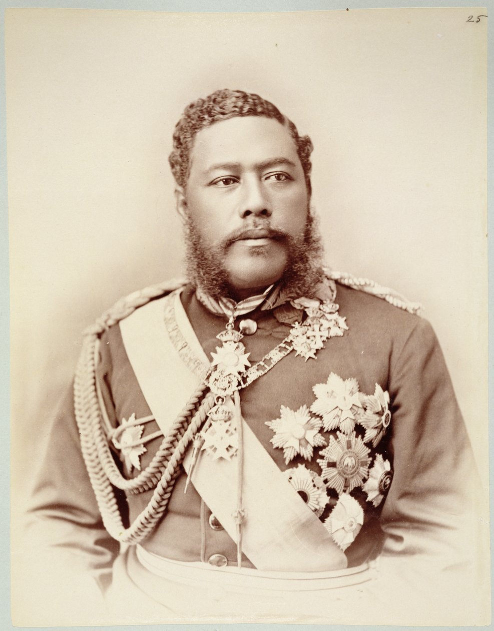 Re Kalakaua (1836-91) da Unknown