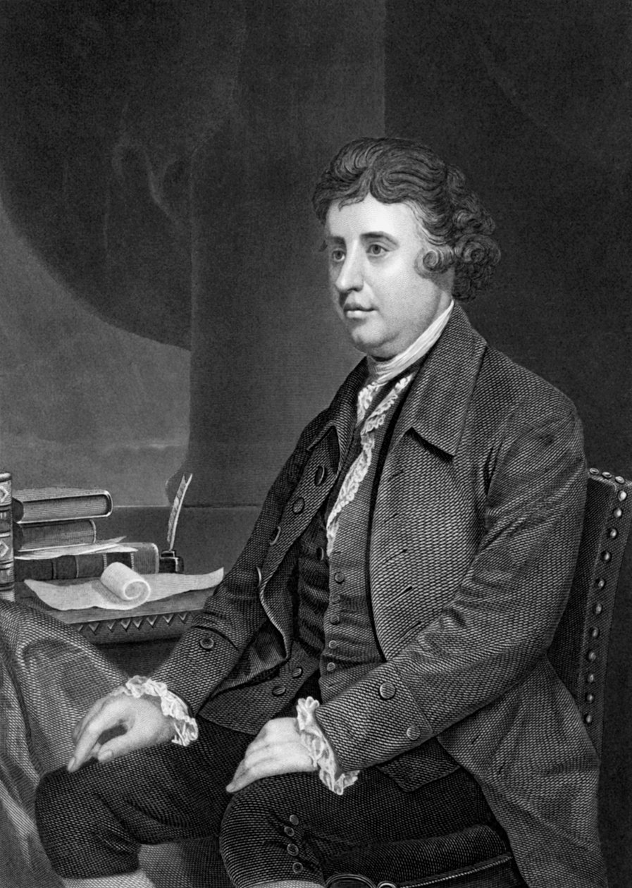 Filosofo Edmund Burke da Unknown