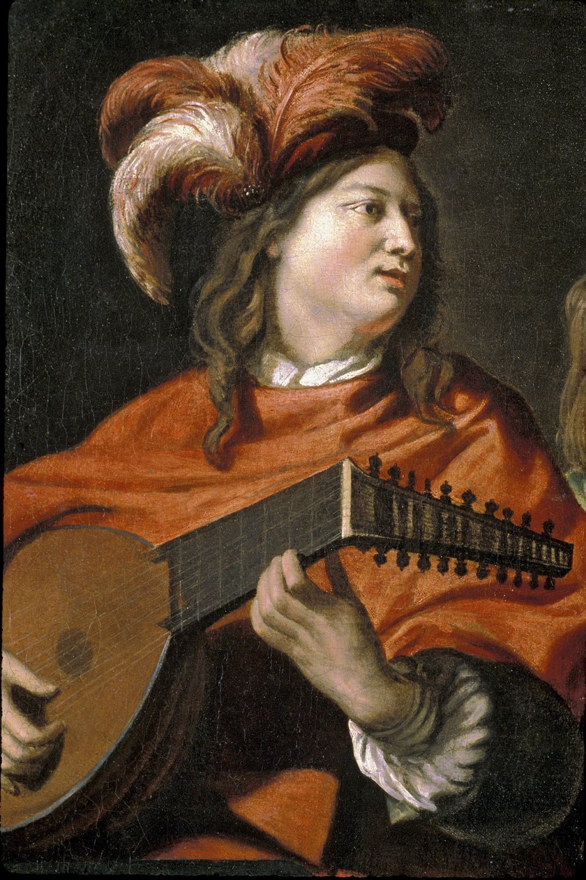 Picardie 087 - Laon - Museo - “Il Concerto” (dettaglio) di Mathieu Le Nain (1607-1667) da Unknown