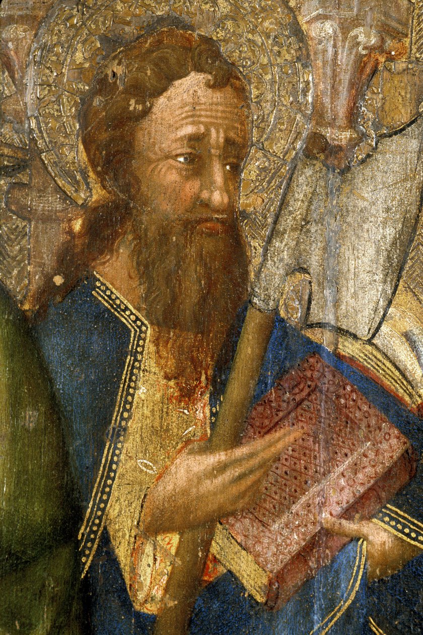 Piccardia 081 - Laon - Museo - "Gli Apostoli" (dettaglio) - Maestro delle Ore di Rohan - dipinto a olio su quercia del XV secolo da Unknown
