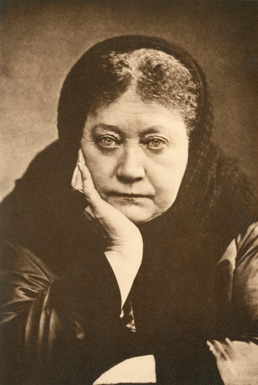 Ritratto di Helena Blavatsky da Unknown