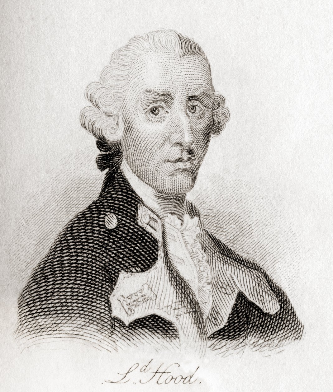 Samuel Hood, 1° visconte Hood, 1724-1816 da Unknown