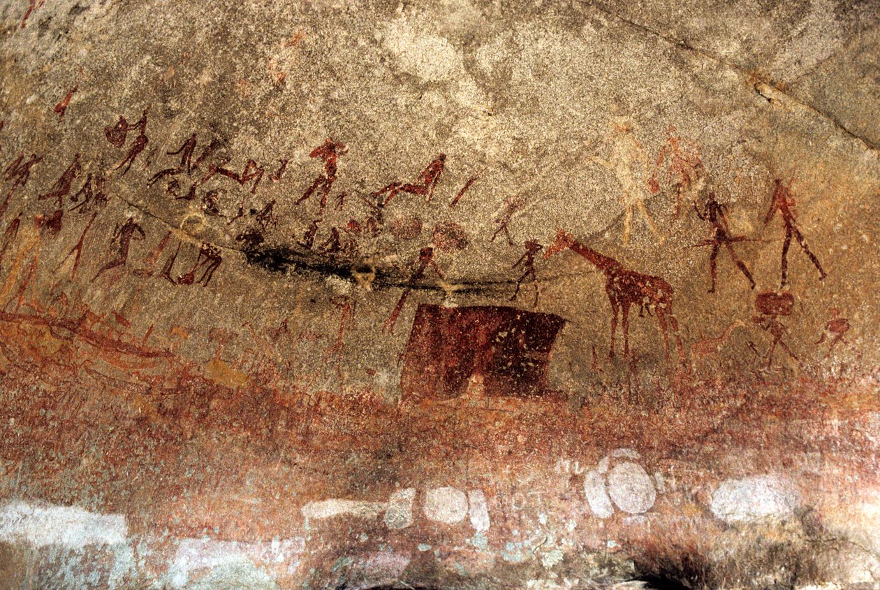 Arte rupestre dei San, Sudafrica da Unknown