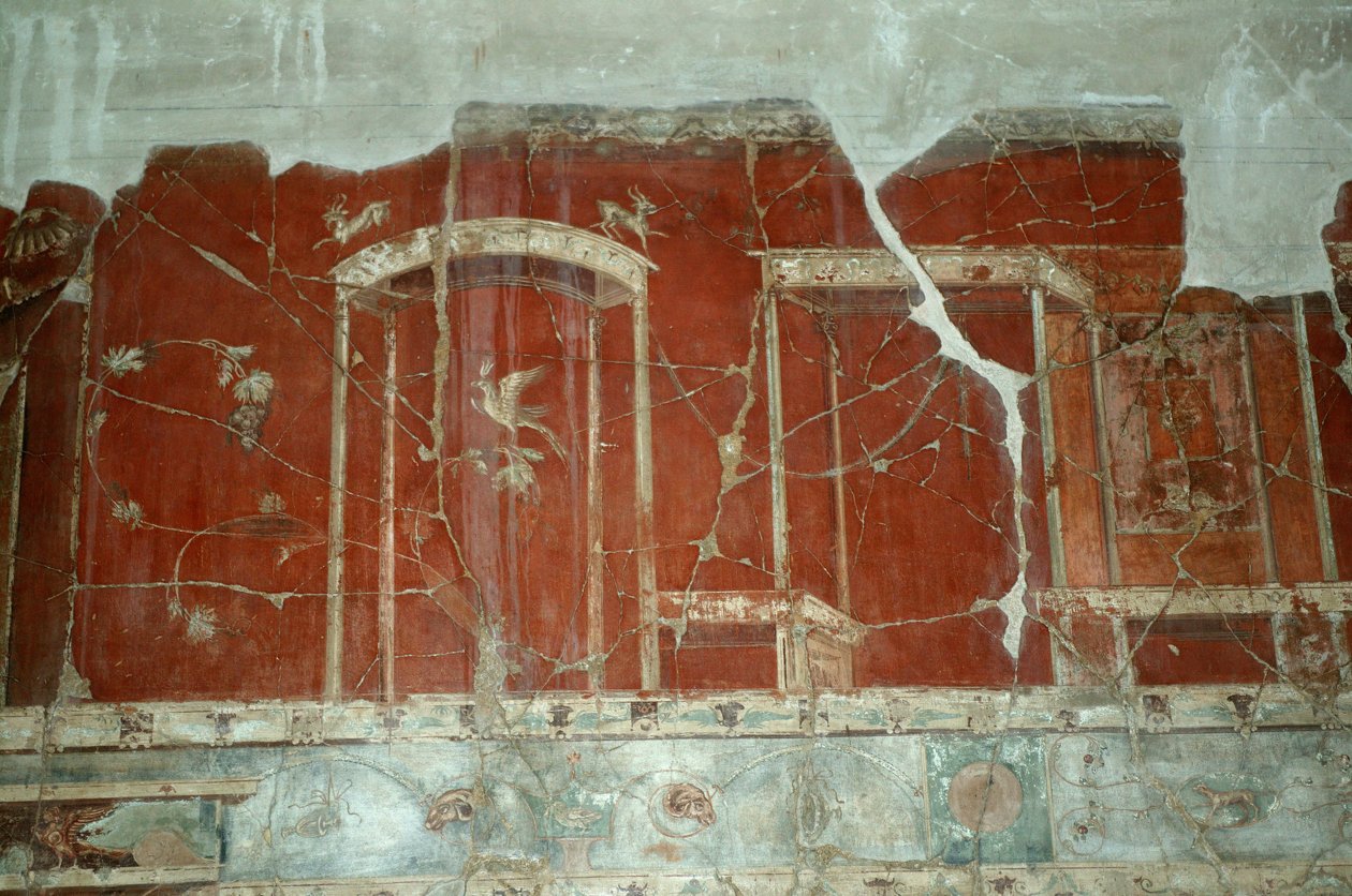 Parete nella Casa della Partizione di Legno da Unknown