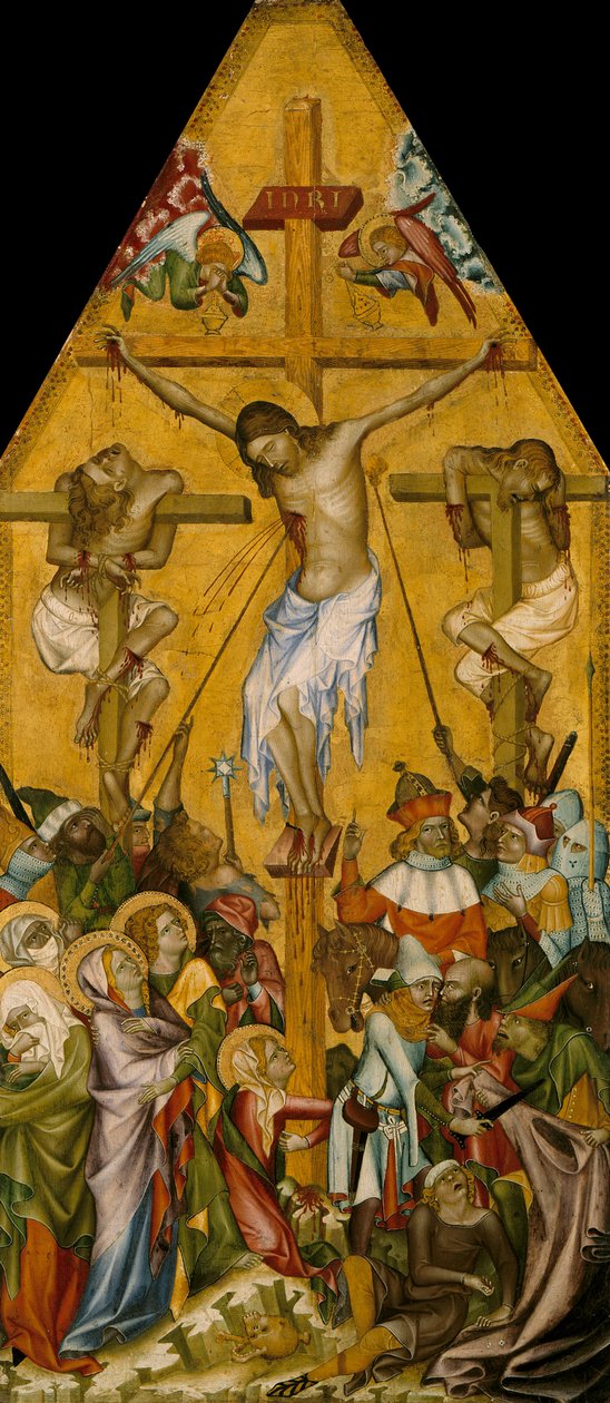 La Crocifissione di Cristo da Bohemian Master