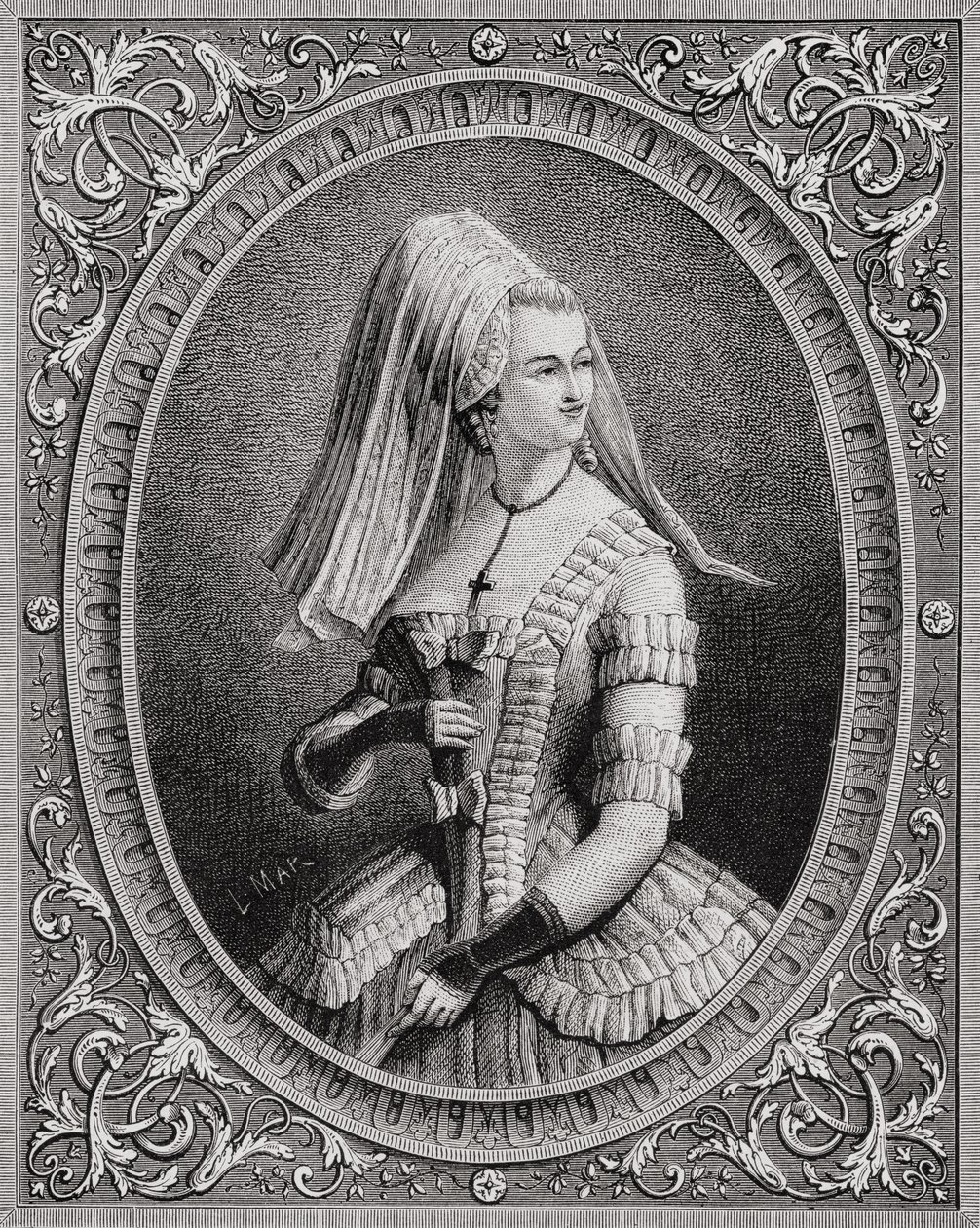 Yolande Martine Gabrielle de Polastron, Madame de Polignac, da 
