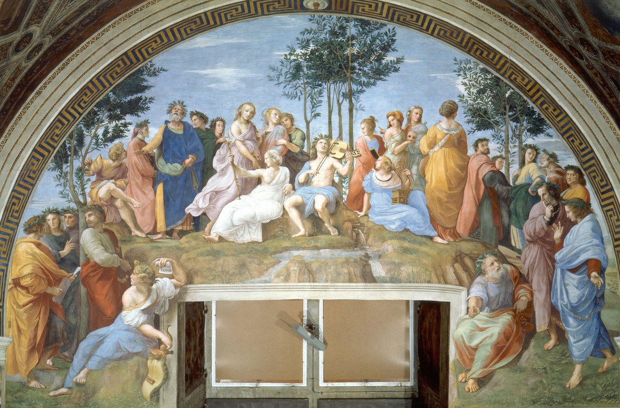 Il Parnaso da Raffaello Sanzio Raphael