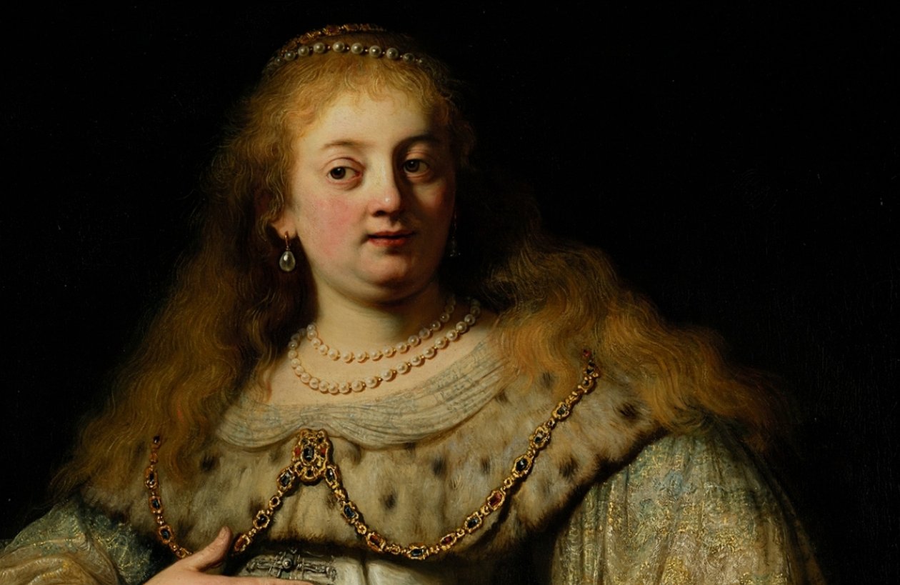 Artemisia (dettaglio) da Rembrandt van Rijn