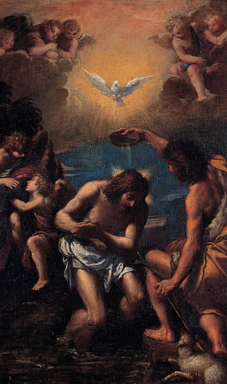 Battesimo di Cristo da Sigismondo Scarsellino