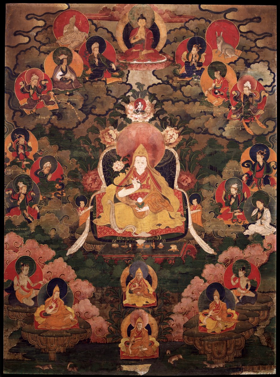 Settimo Dalai Lama, Kalzang Gyatso (1708-1757) da Unknown