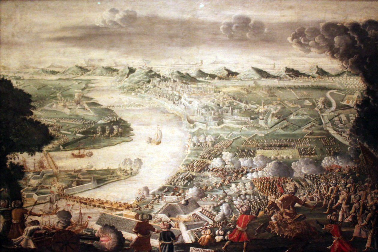 La presa di Buda, 1686 da Unknown