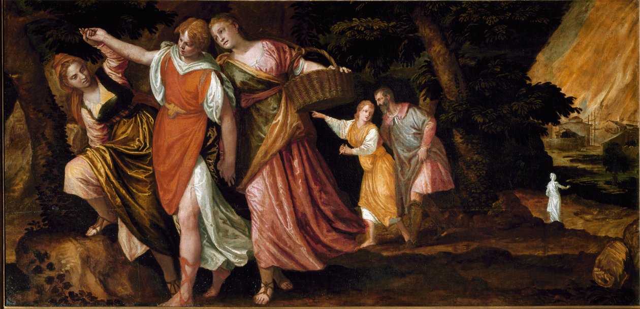 Lot e le sue figlie da Veronese