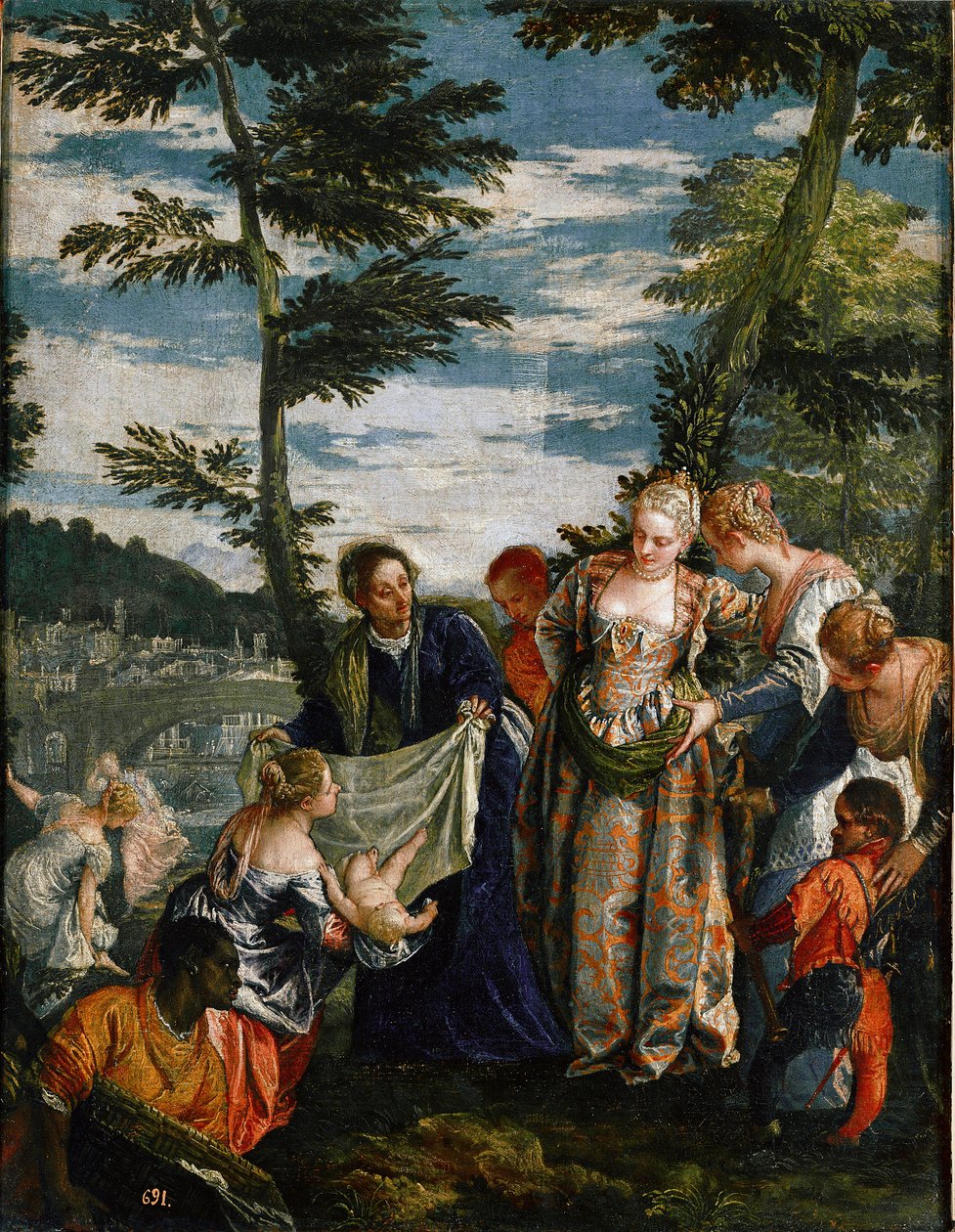 Il ritrovamento di Mosè da Veronese