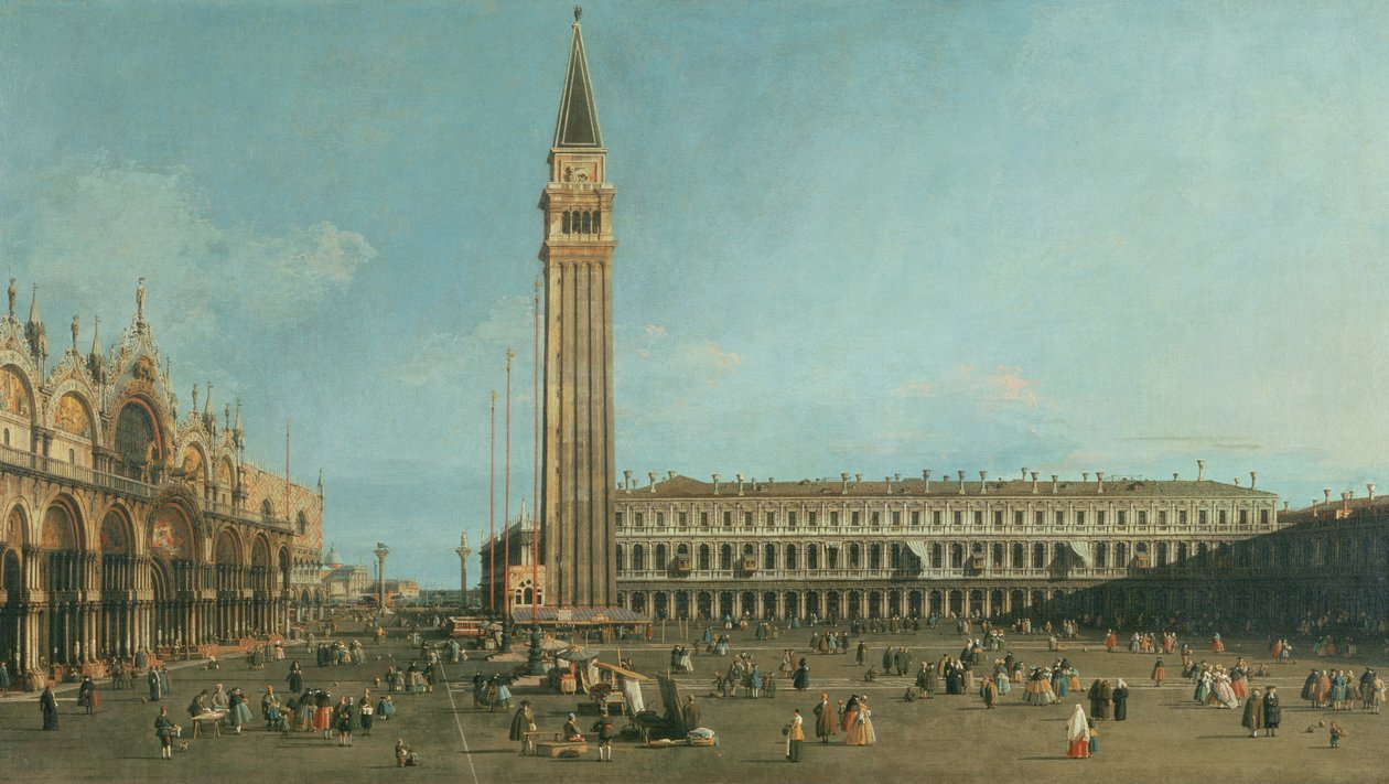 Piazza San Marco da Canaletto
