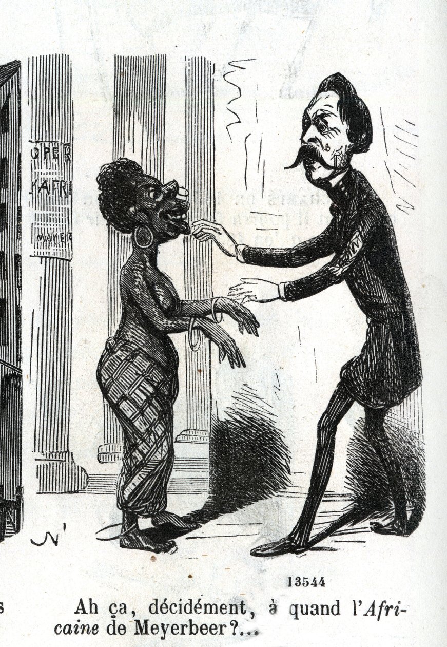 Quando è africano Giacomo Meyerbeer? da Nadar
