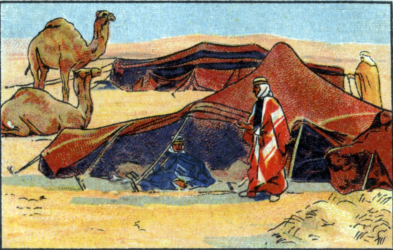 Accampamento beduino, 1936 da Unknown