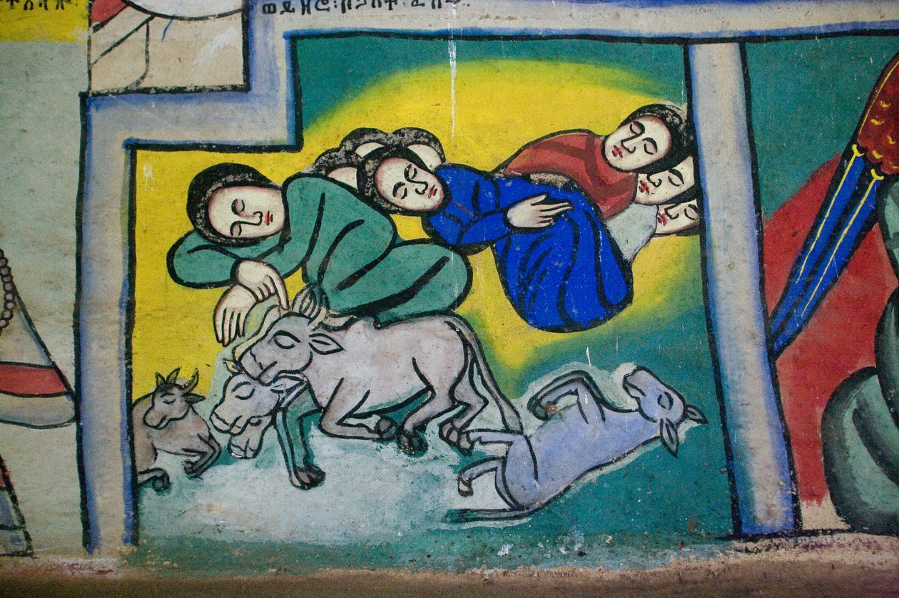Chiesa di Debre Sina Maryam, Gorgora, Lago Tana, Etiopia, Africa da Unknown