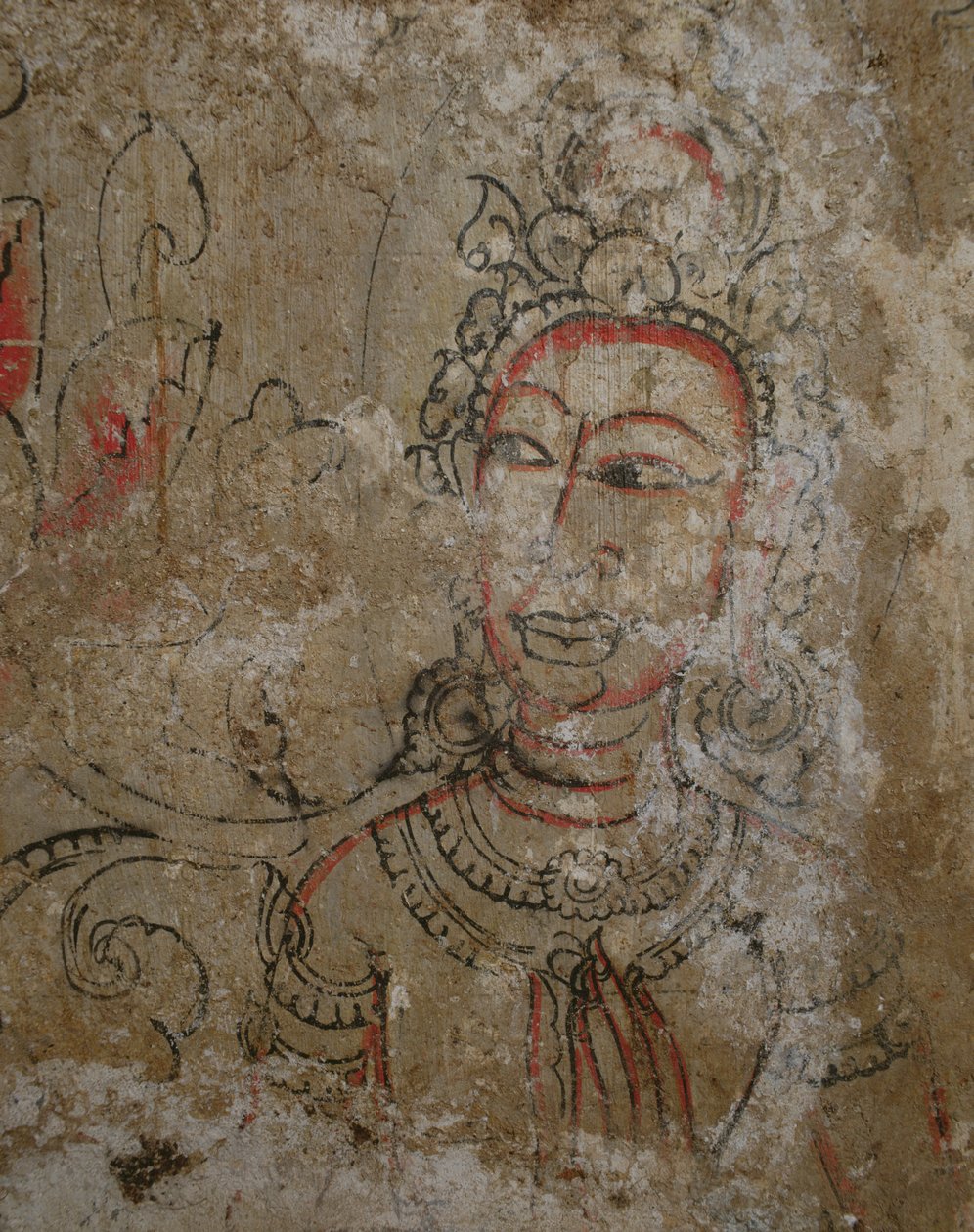 Testa di influenza cinese, Wat Ratchaburana, Ayutthaya, Thailandia da Unknown