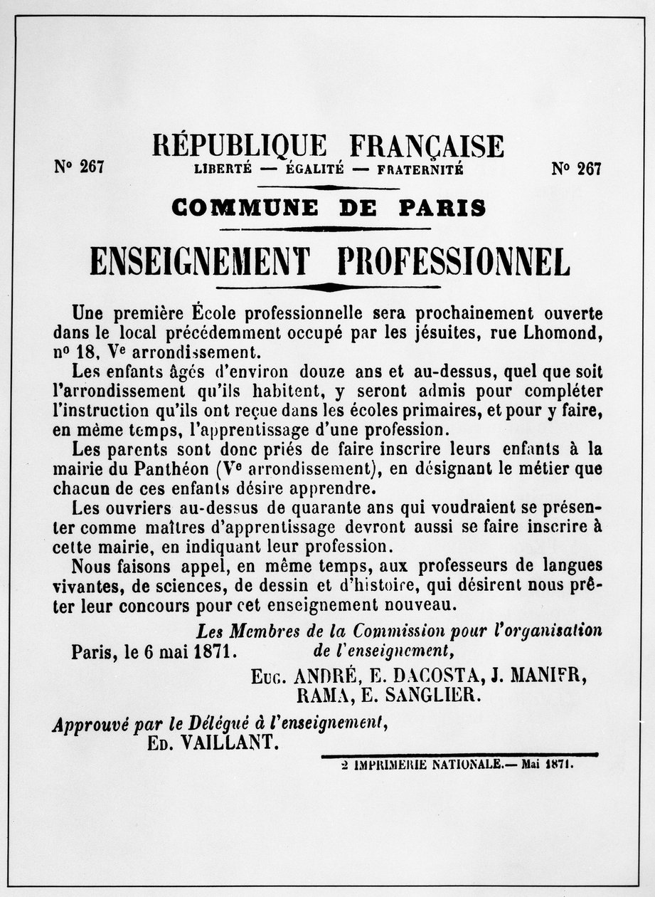 Municipalità di Parigi da Unknown