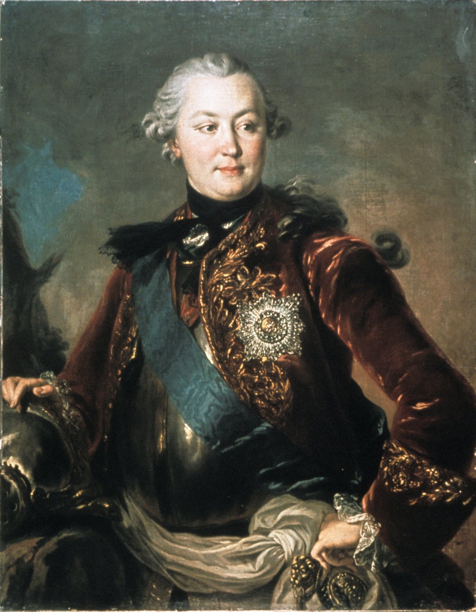 Ritratto del conte Grigorij Orlov (1734 - 1783) di Stefano Torelli da Unknown