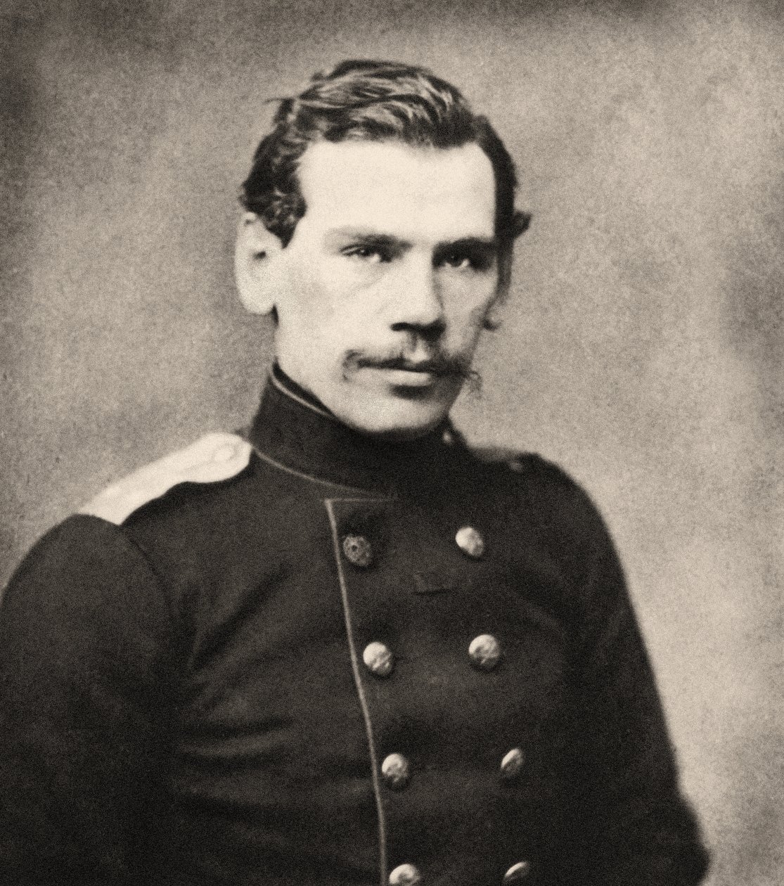 Ritratto di Lev Tolstoj, 1855 da Unknown