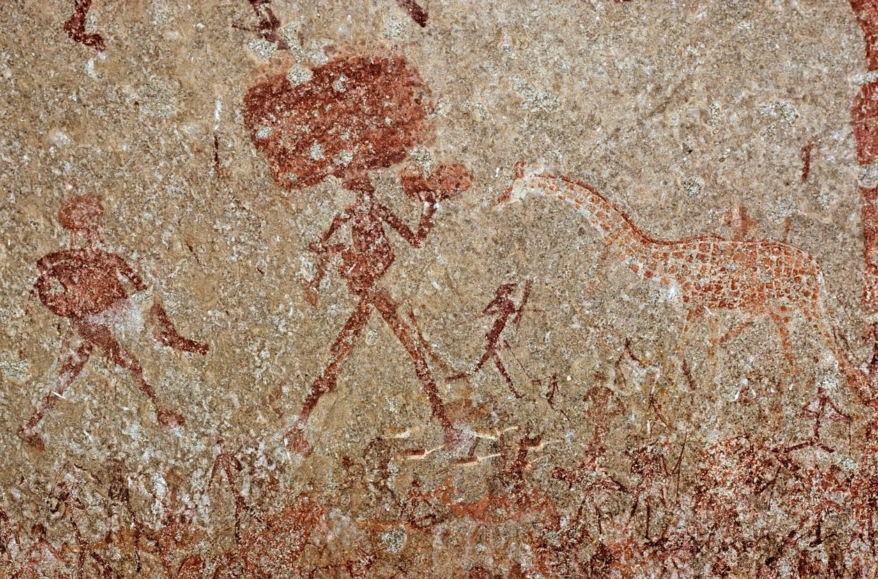 Dipinto dei San, Sudafrica da Unknown