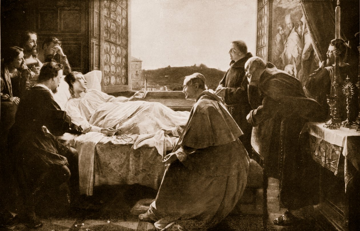 La morte di Raffaello da Unknown