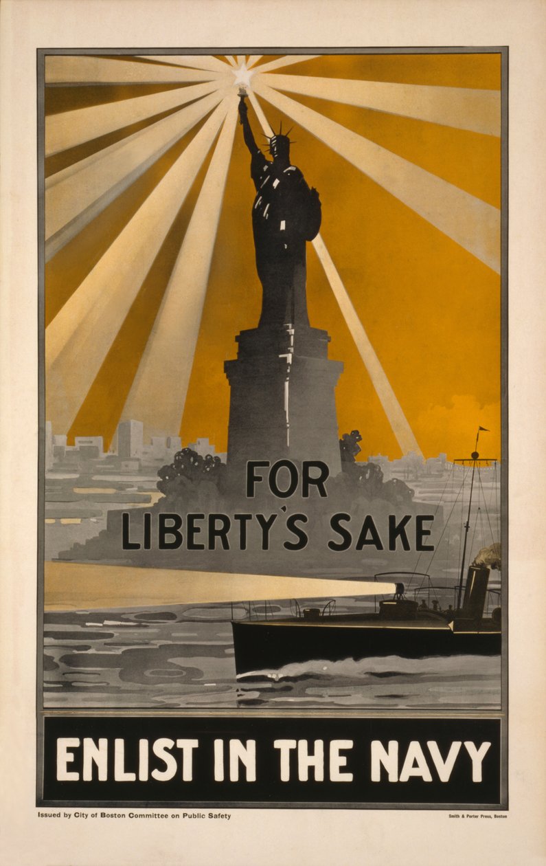 Poster di reclutamento della Prima Guerra Mondiale da Unknown