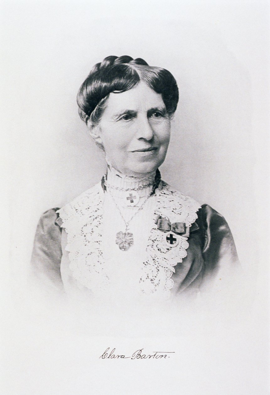 Ritratto di Clara Barton (1821-1912) da American Photographer