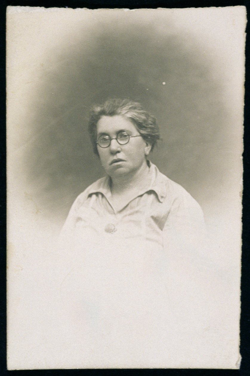 Ritratto di Emma Goldman (1869-1940), 1926 da American Photographer