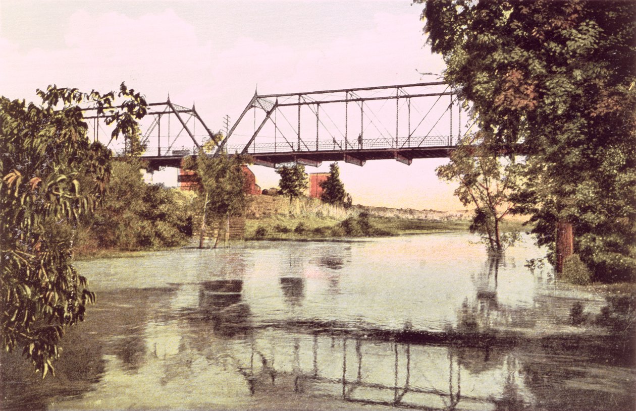 Ponte sul Fiume Trinity, Dallas da American School