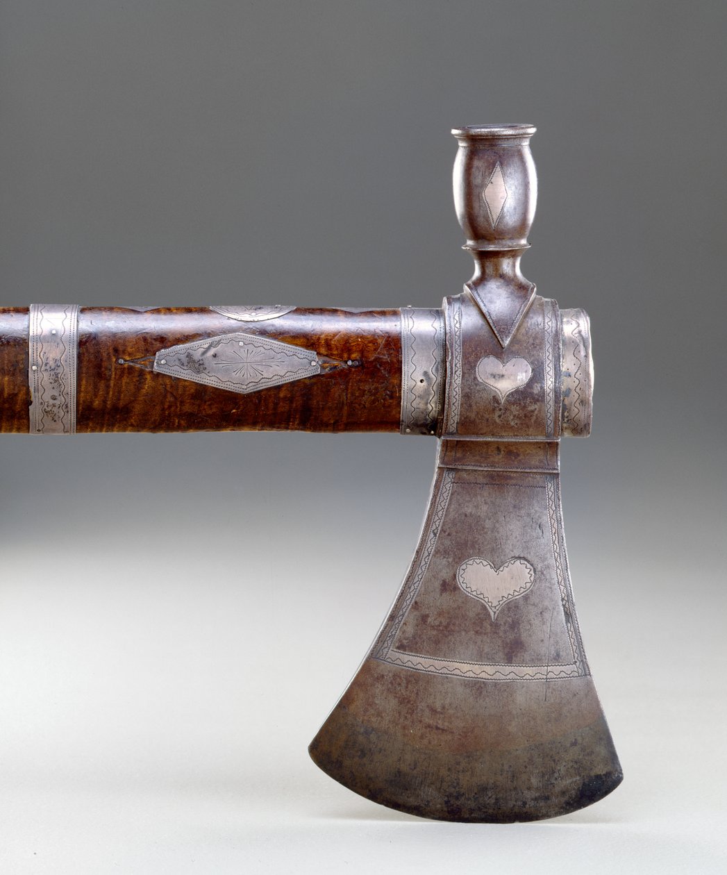 Tomahawk con pipa, Miami, 1700-95 da American School