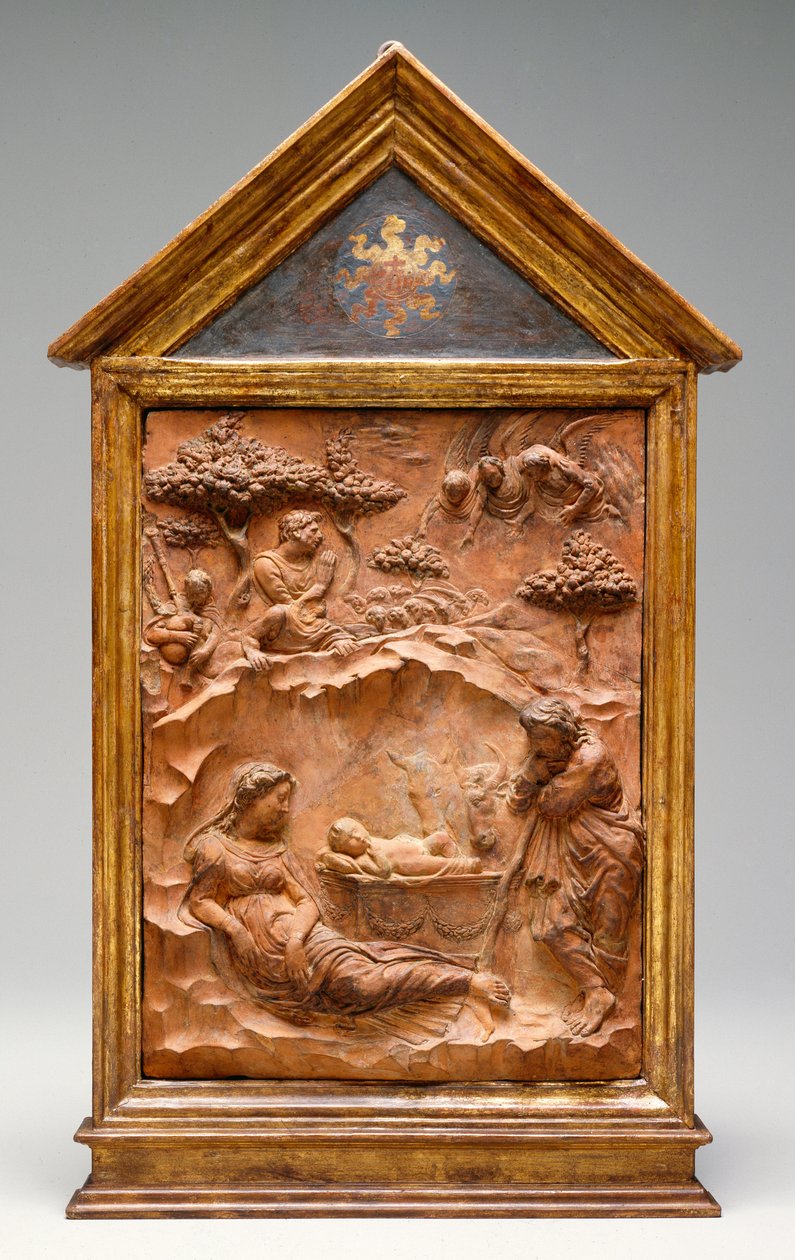 La Natività, c.1425 da Donatello
