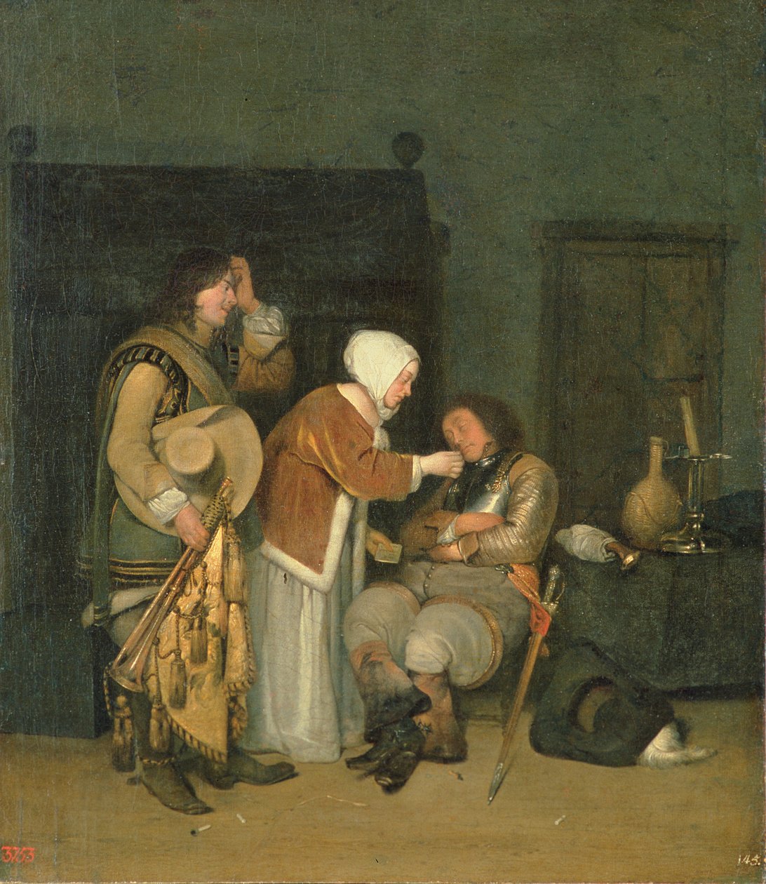 Lettera a un soldato dormiente da Dutch School