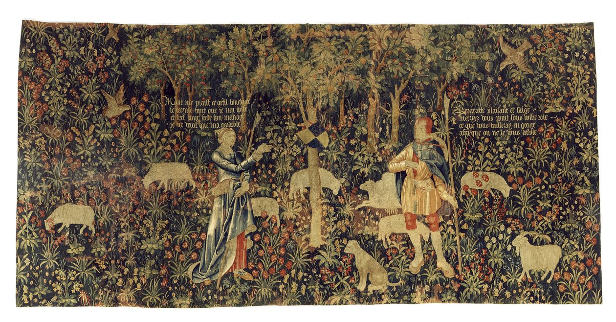 Pastore e Pastorella, c.1530 da Flemish School