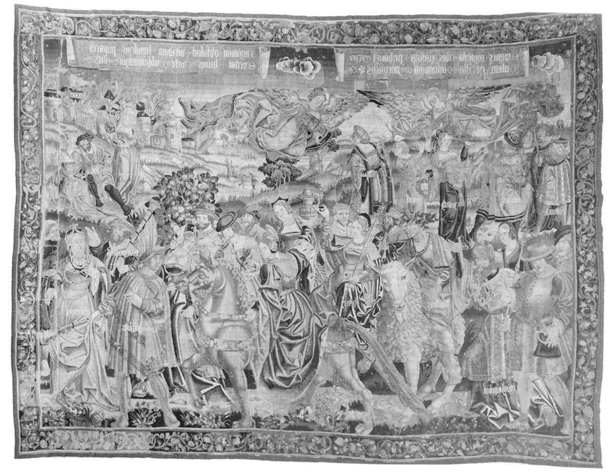 La processione di Gula, c.1510 da Flemish School