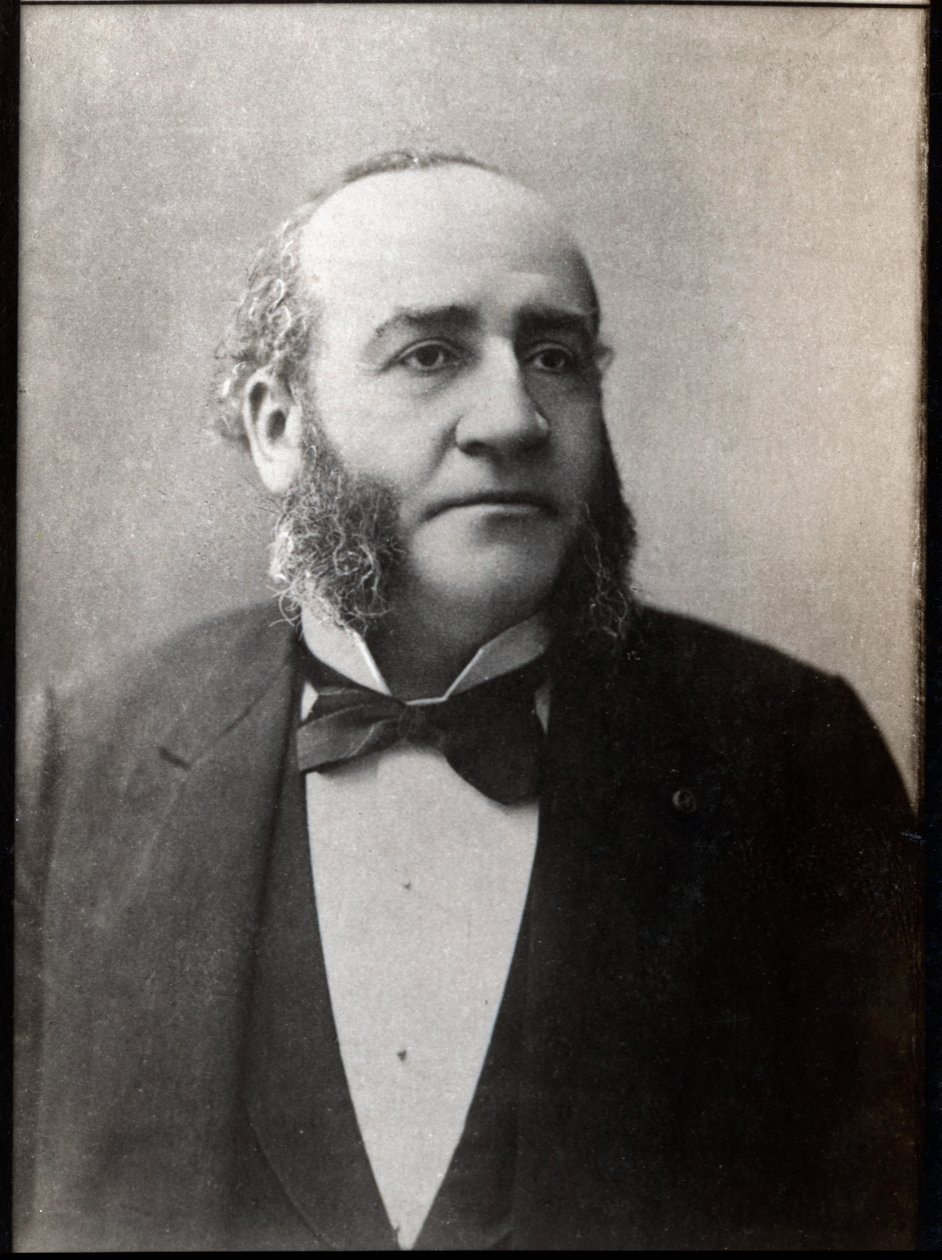 Ritratto di Jules Emile Pean (1830-1898), chirurgo francese da French Photographer