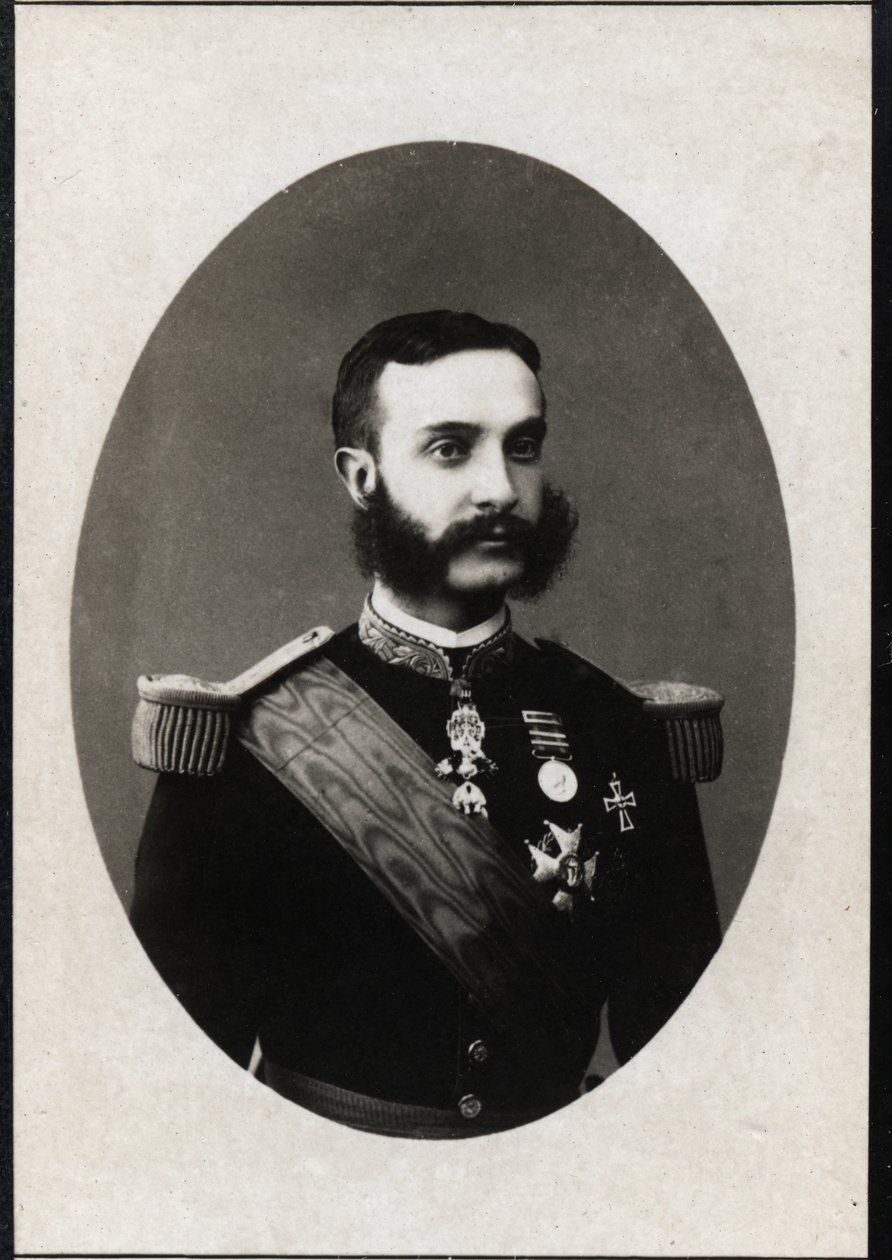 Ritratto di Alfonso XII di Spagna (1857-1885), Re di Spagna da French Photographer