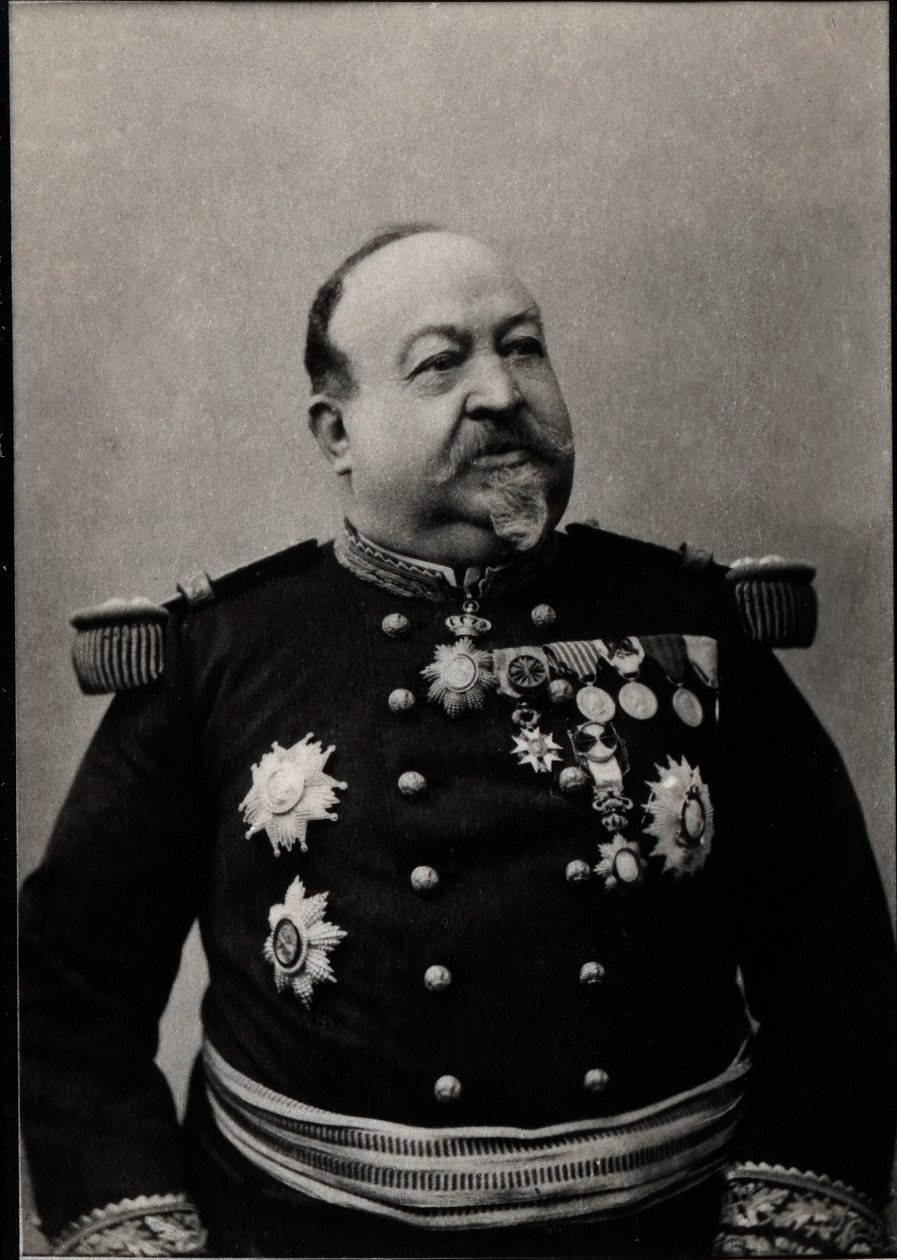 Ritratto di Ange Laurent Giovanninelli (1837-1903), generale francese da French Photographer