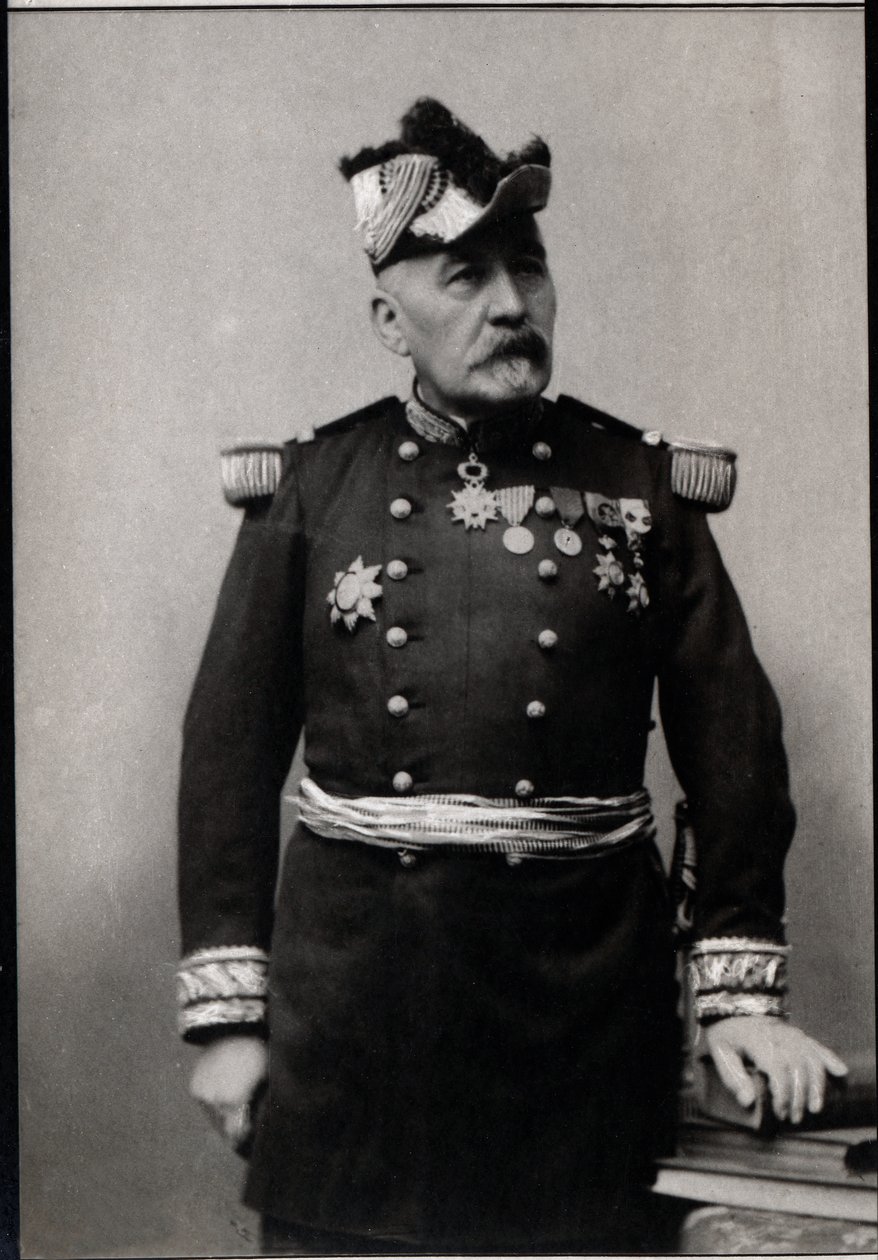 Ritratto di Jacques Charles Duchesne (1837-1918), generale francese da French Photographer