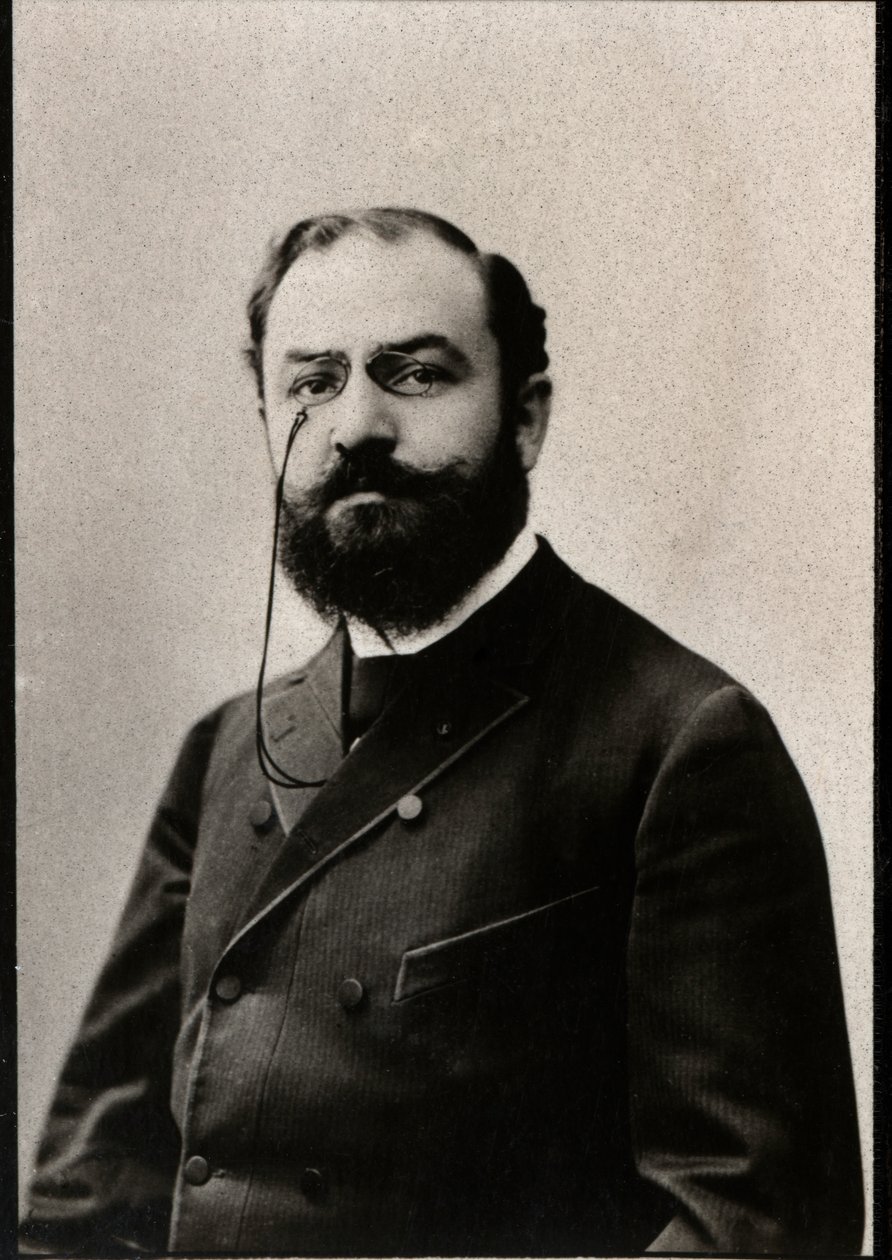 Ritratto di Leon Bourgeois (1851-1925), politico francese da French Photographer