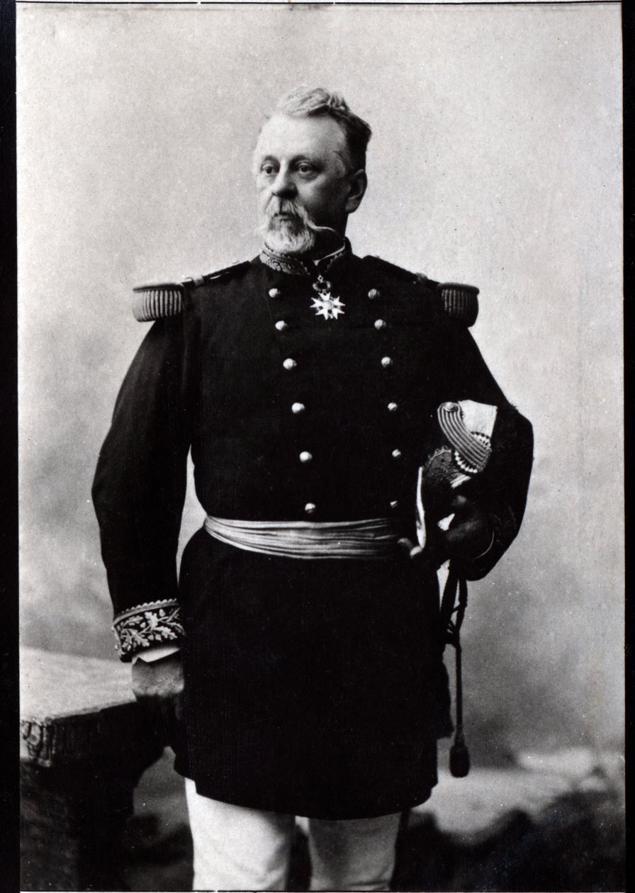 Ritratto di Leon de Poilloue de Saint Mars (1832-1897), generale francese da French Photographer