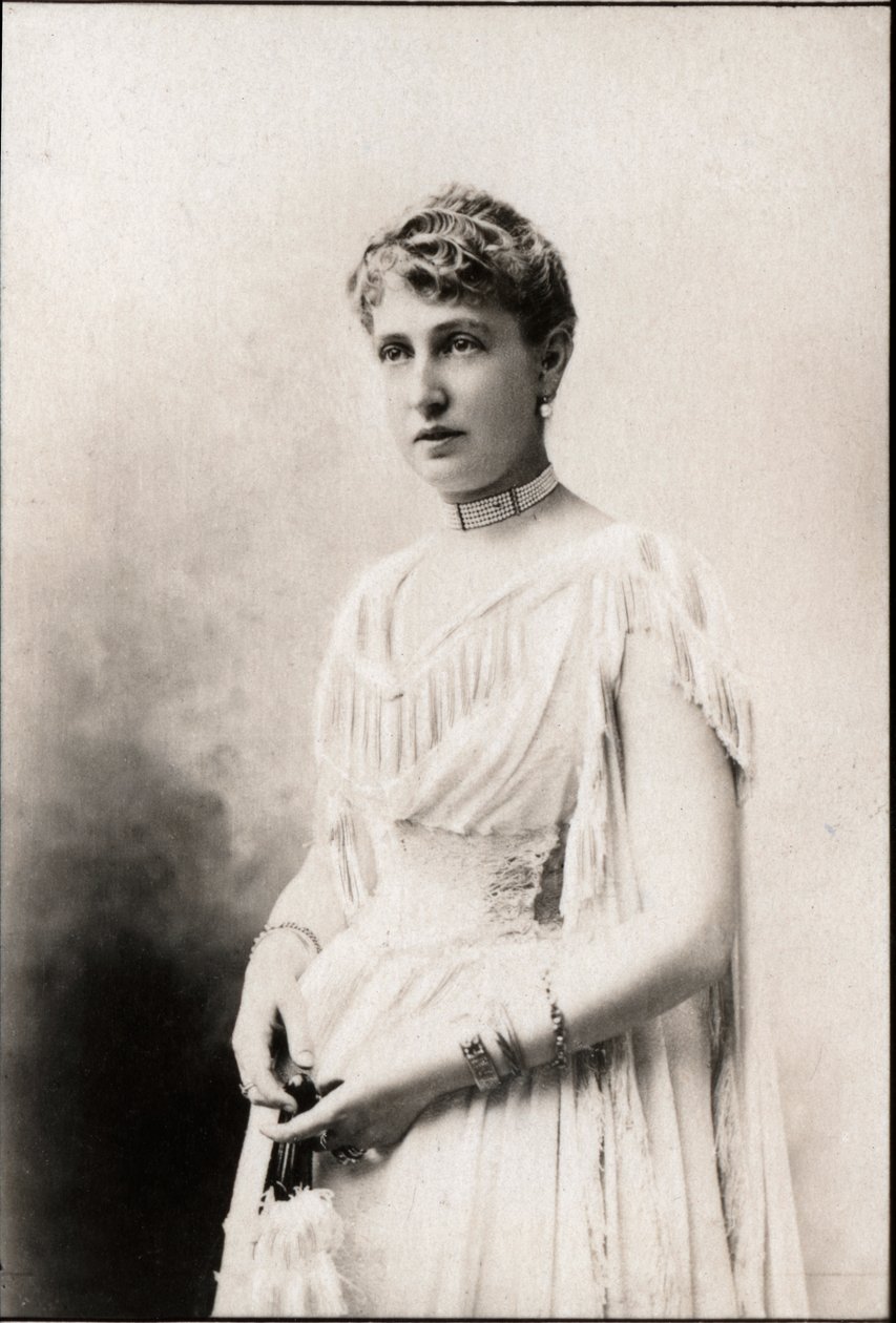 Ritratto di Maria Alice Heine (1858-1925), Principessa di Monaco da French Photographer