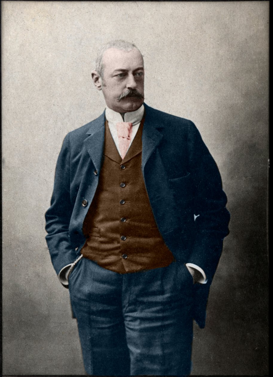 Ritratto di Pierre Waldeck Rousseau (1846-1904), statista francese da French Photographer