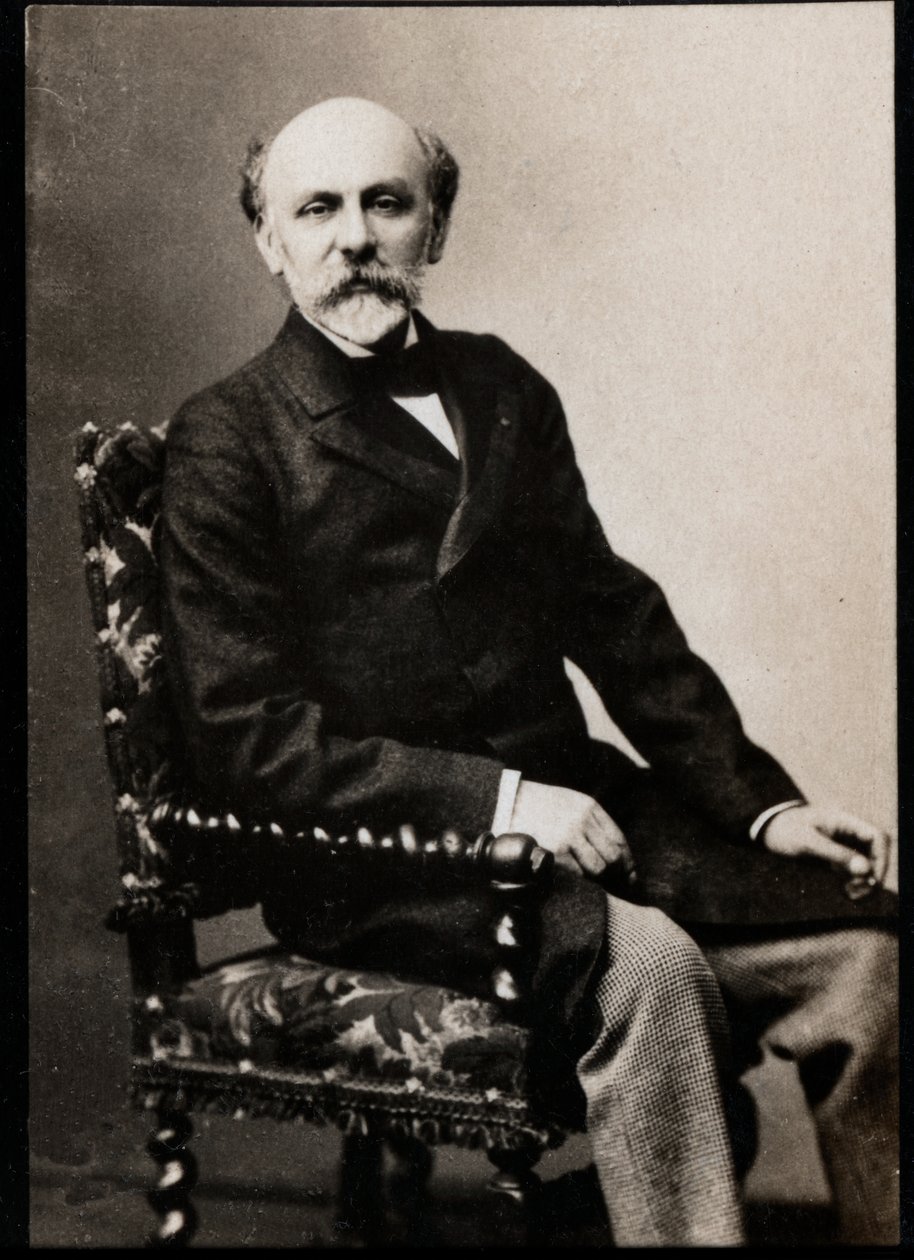 Ritratto di René de Saint Marceaux (1845-1915), scultore francese da French Photographer