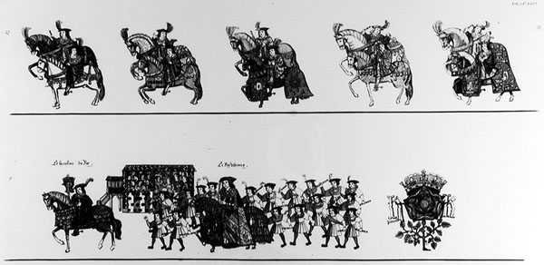 Processione verso la giostra da French School