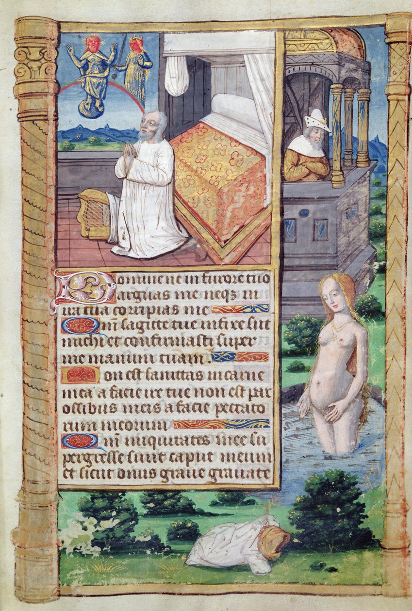 Davide e Betsabea, da Heures de l
