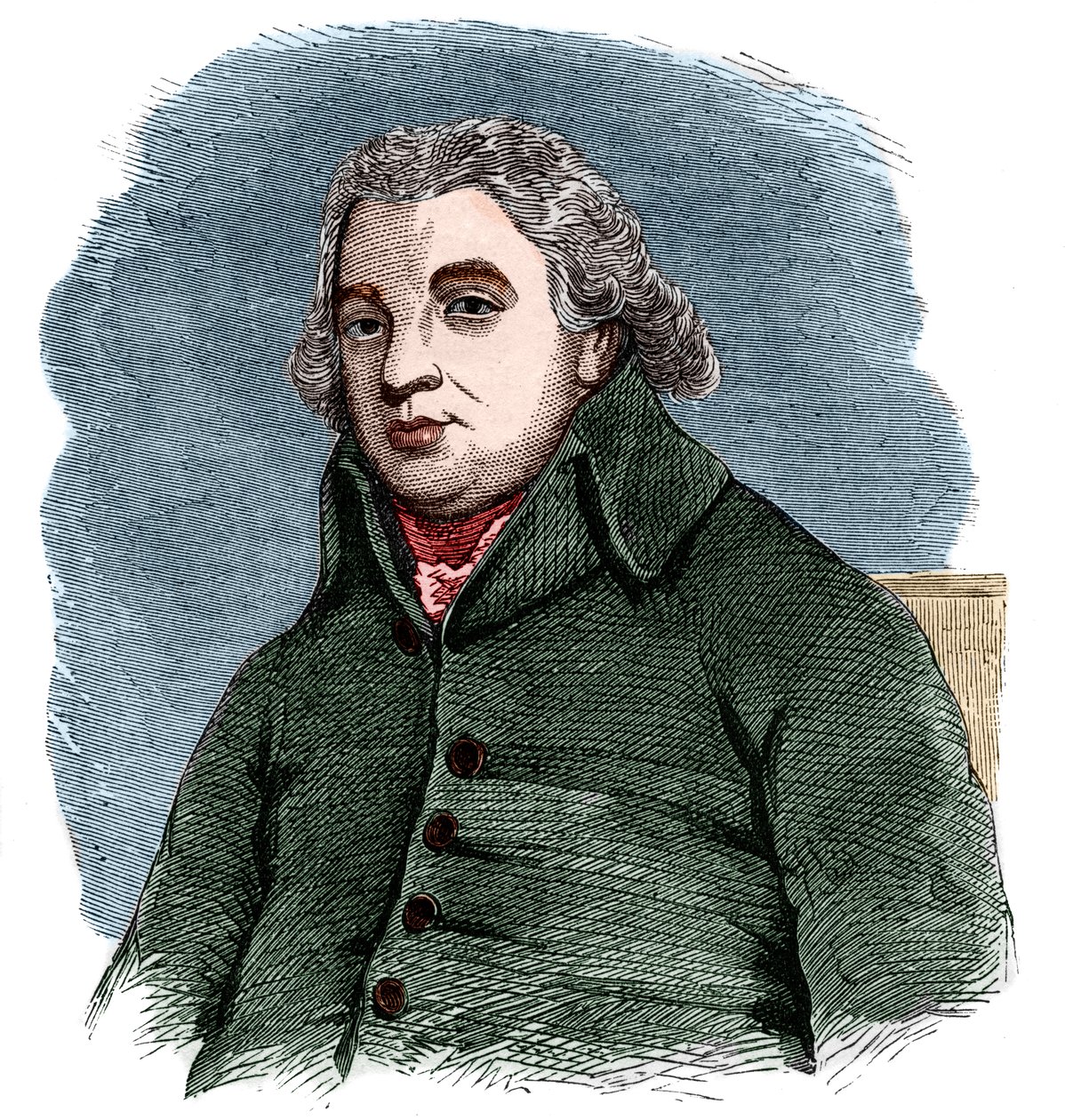 Ritratto di Robert Raikes (1736-1811) da French School
