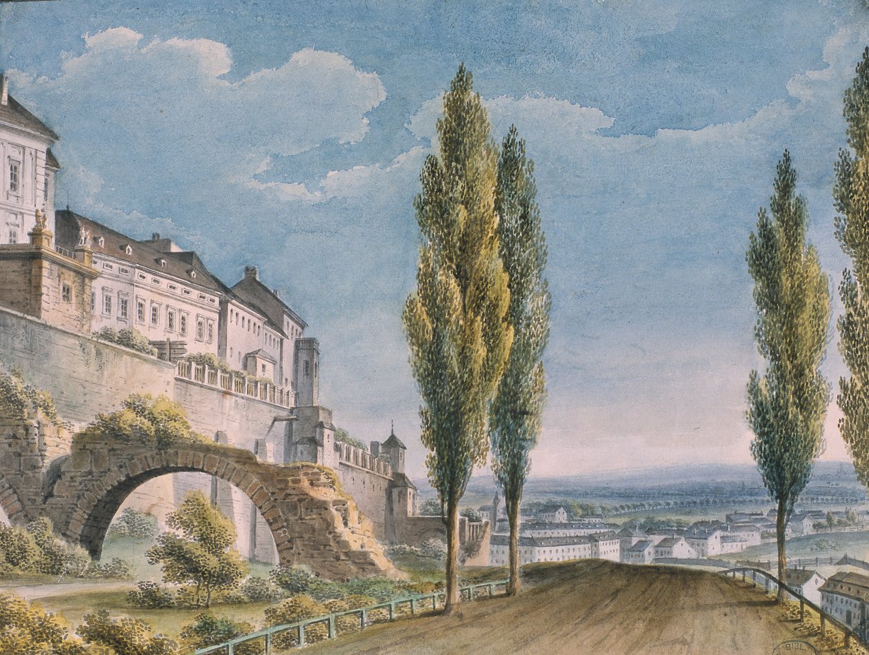 Bastioni di una Città Italiana da French School