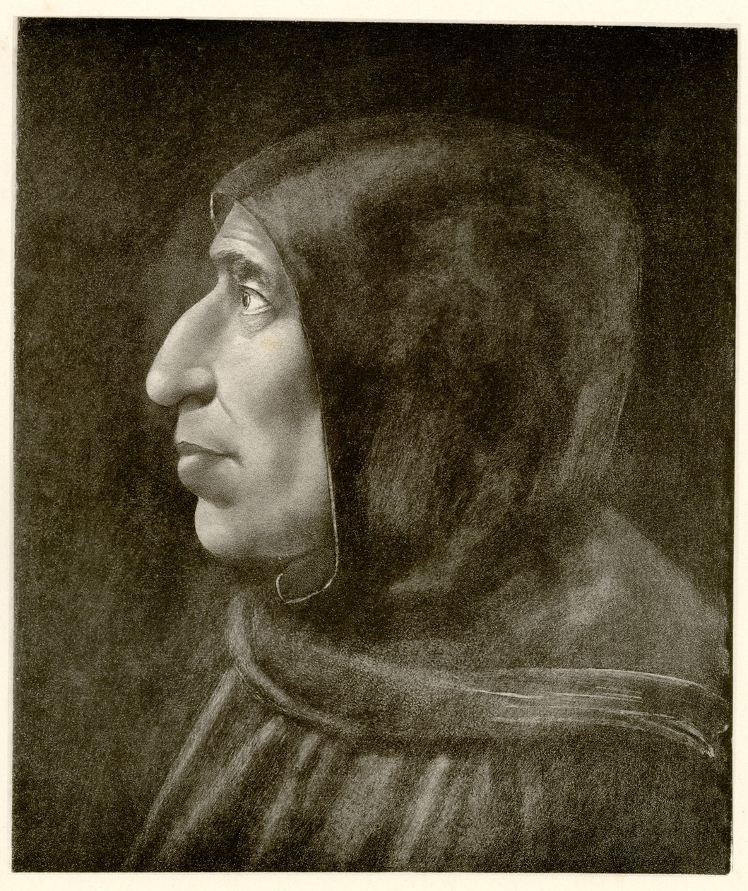 Girolamo Savonarola, 1884-90 (fototipo) da German School